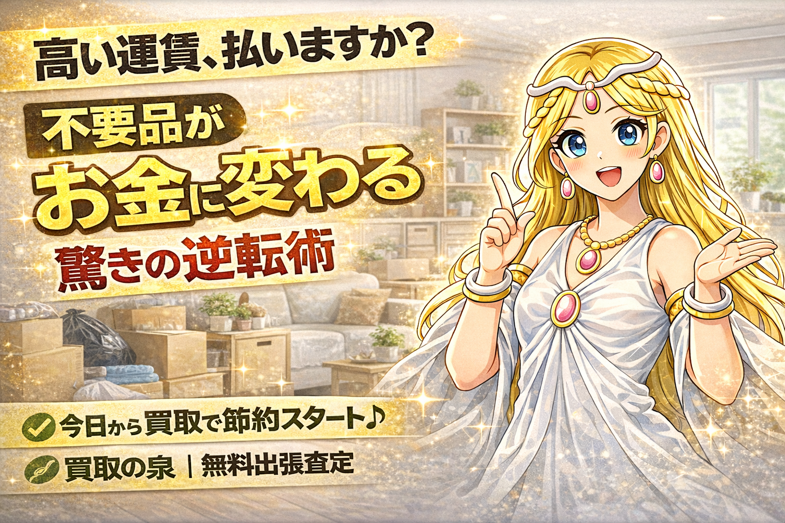 【2026年最新版】あなたのために教えます！！2月の引越し見積もりで損をしない唯一の方法！荷物を「半分」にして「現金」を増やす、賢者の不用品買取・完全攻略ガイド
