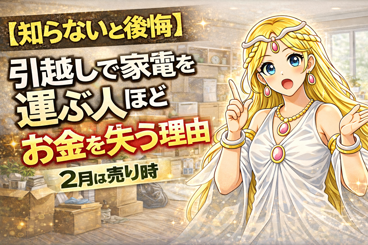 【最大15万円の差】引越しで家電は運ぶべき？売るべき？東京・神奈川の2月限定「家電高額買取」完全ガイド【2026年最新版】引越し前の家電、その判断が「新生活の満足度」を左右します！